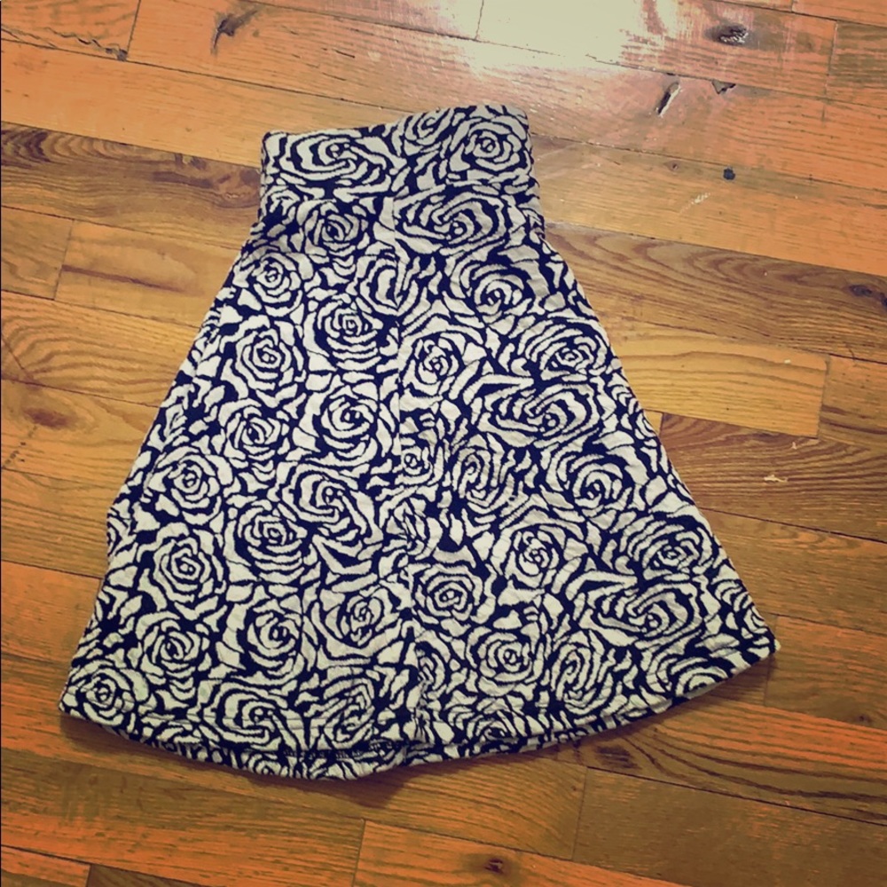 Floral H&M Skater Skirt